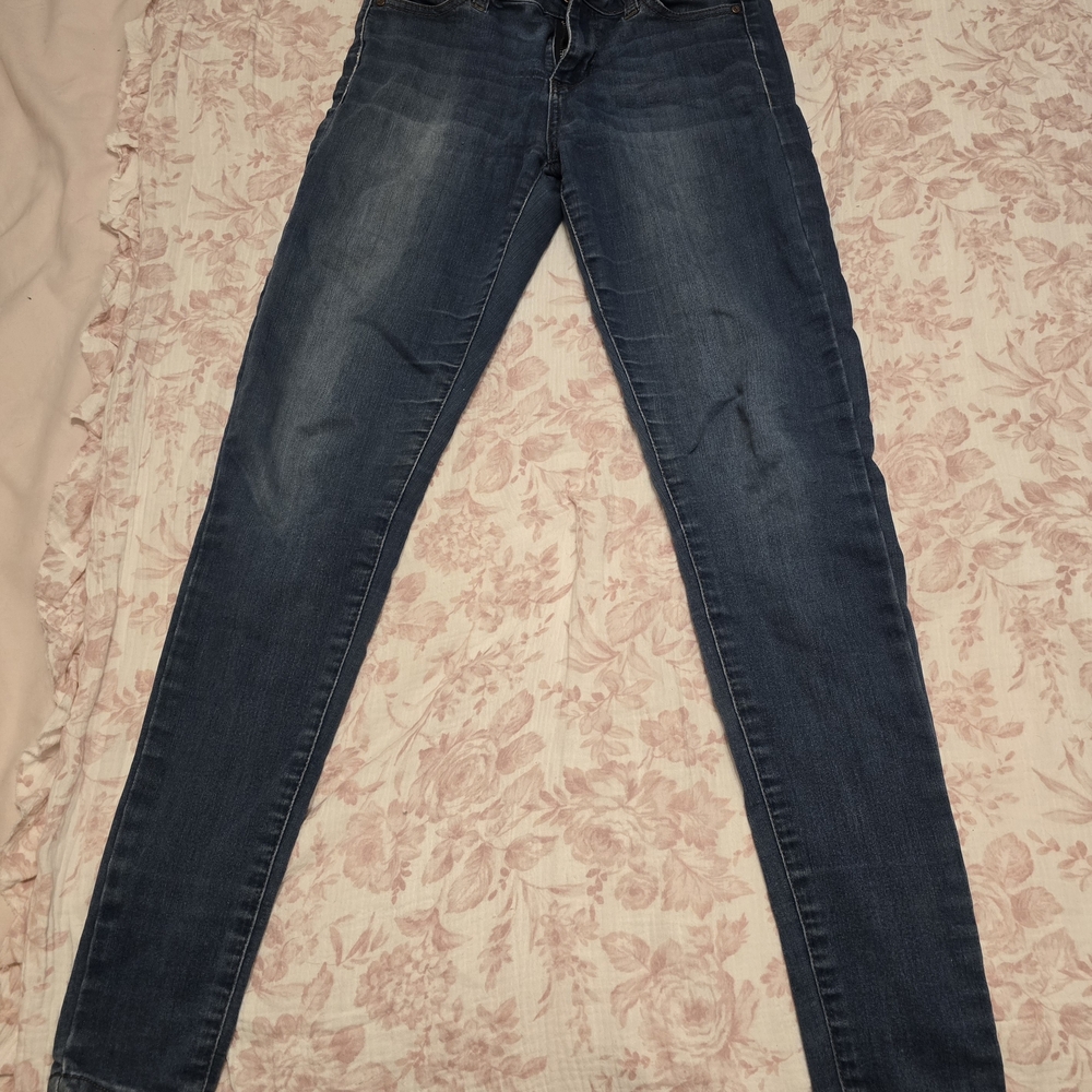 Celebrity Pink Dark Blue Skinny Jeans